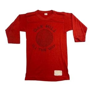 Kids Oak Hill All The Way Basketball Tee Thrifted Vintage Style Size M